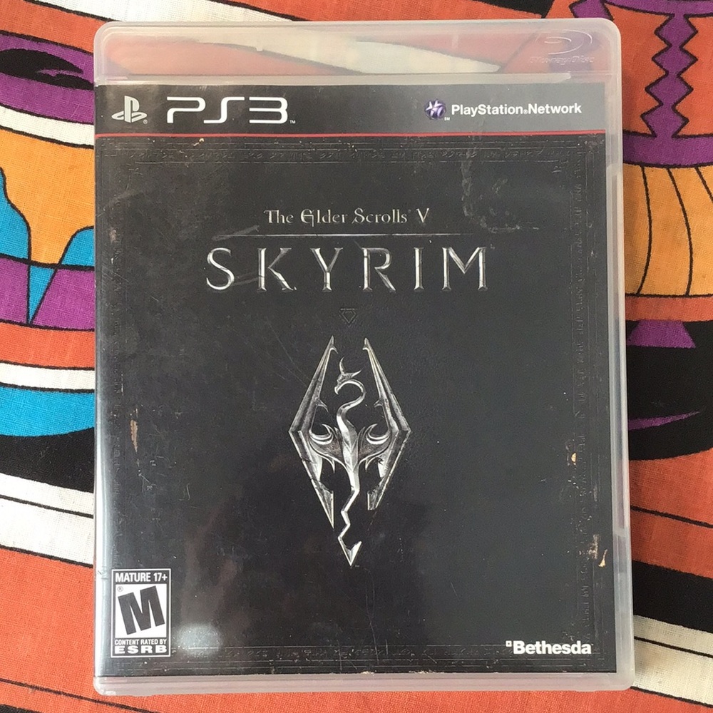 Skyrim PS3 game